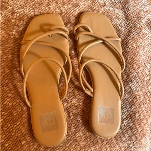 Dolce Vita Tan Strappy Sandals
